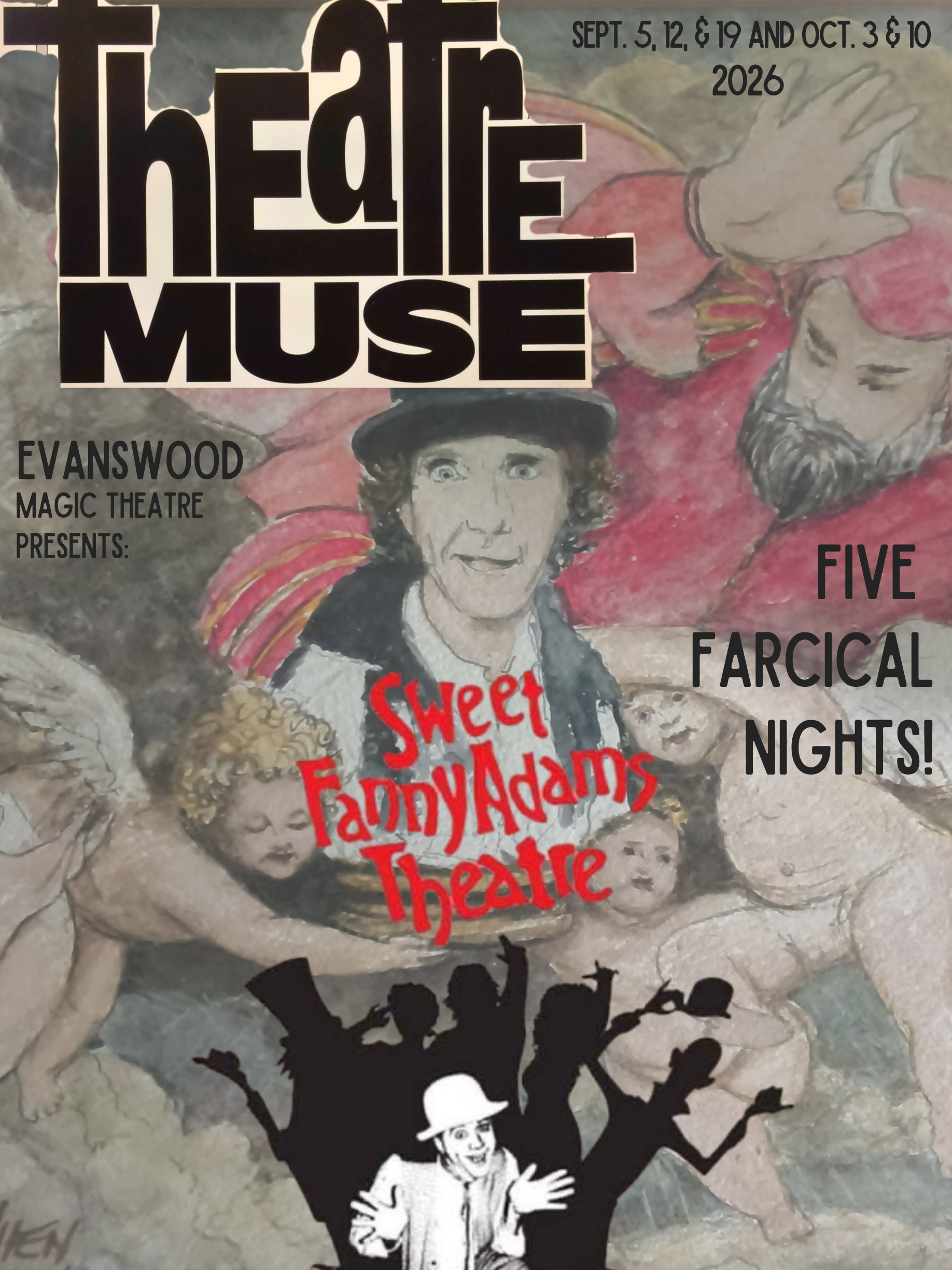 Sweet fanny adams reunion revue souvenir program cover
